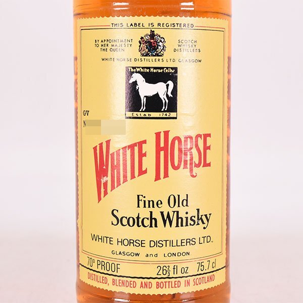 1 jpy ~* white hose fine Old * Special class * box attaching * 760ml 40% Scotch whisky WHITE HORSE FINE OLD D290030