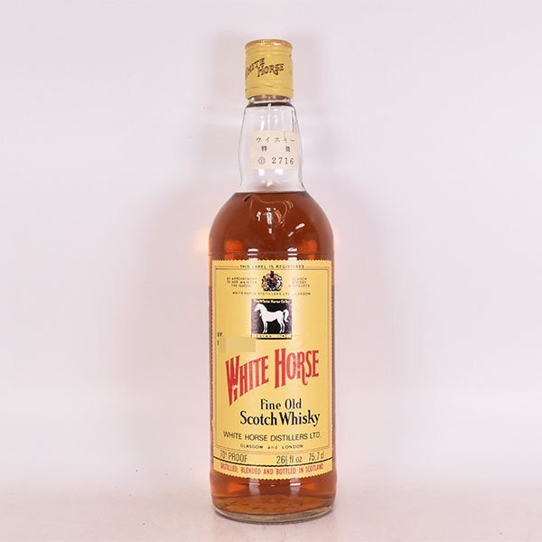 1 jpy ~* white hose fine Old * Special class * box attaching * 760ml 40% Scotch whisky WHITE HORSE FINE OLD D290030