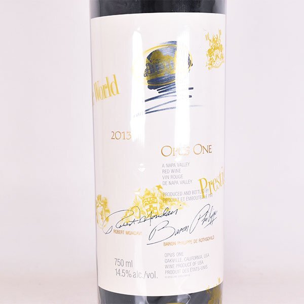 ★オーパス ワン 2013年 赤 750ml 14.5% カリフォルニア ナパヴァレー OPUS ONE F020279_画像1