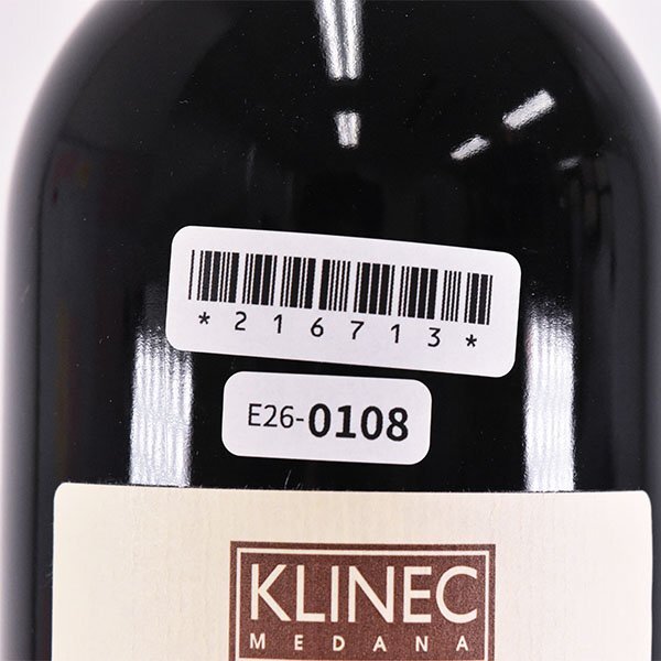 ★クリネッツ モーラ 2009年 赤 750ml 14.5% スロベニア Klinec M?ra E260108_画像9