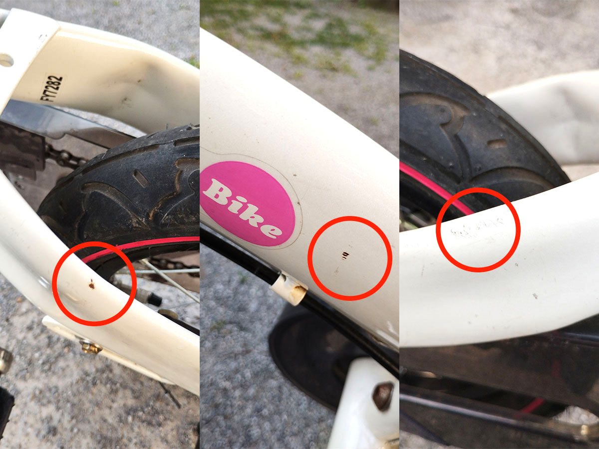 【引取限定】へんしんバイク Henshin Bike ホワイト×ピンク 限定カラー？ バランスバイク ぺダル一式セット_画像10
