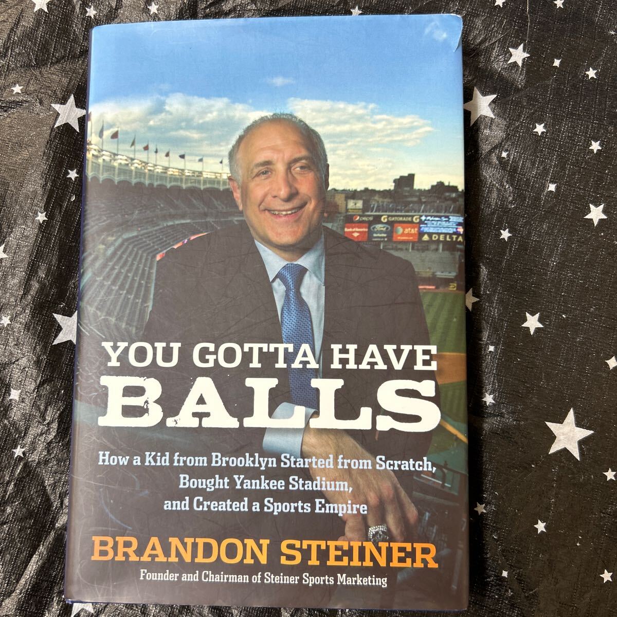 スタイナー 社　ブランドン スタイナー 氏著　You Gotta Have Balls Brandon Stiner _画像1