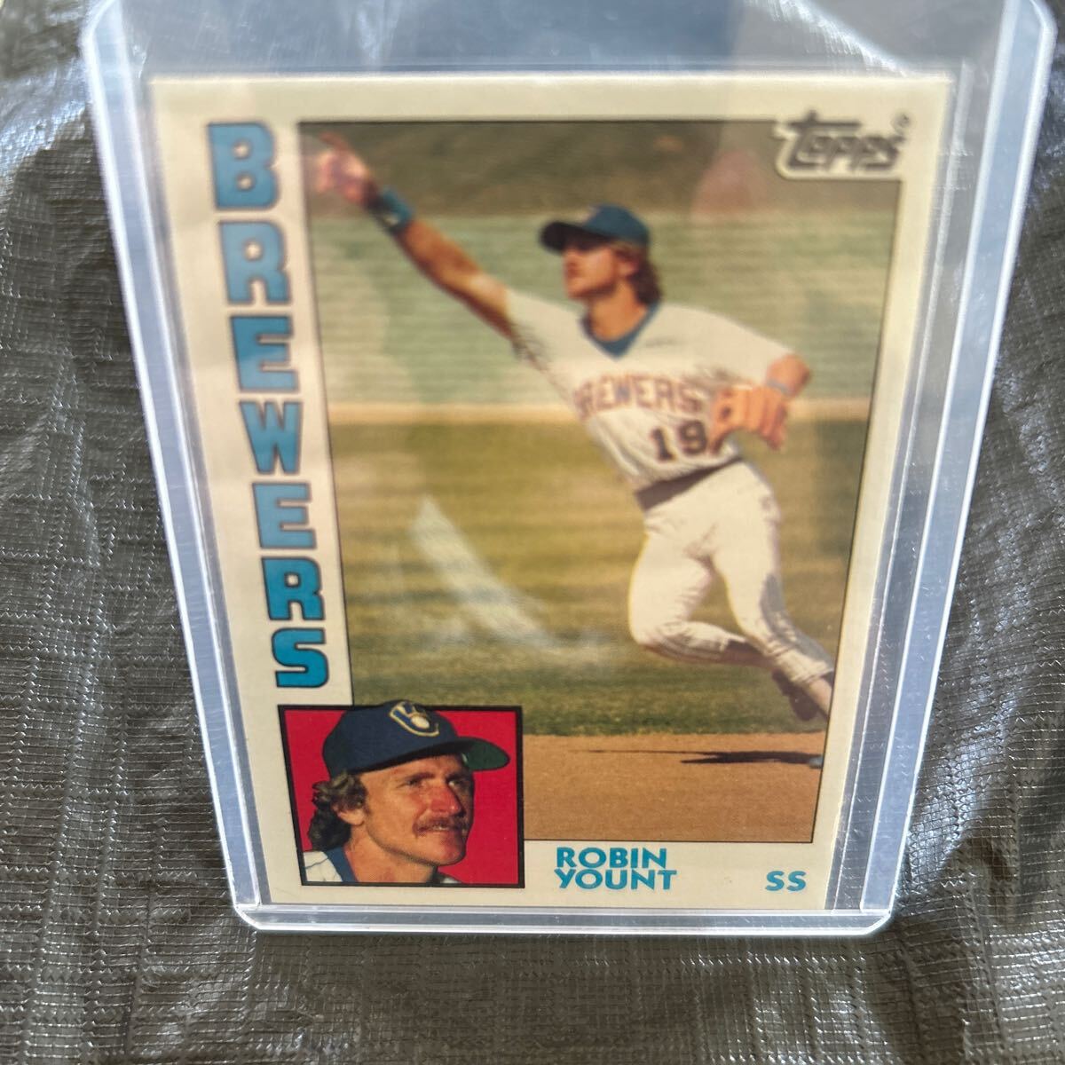 Topps 1984 Robin Yount Milwaukee Brewers No.10_画像1