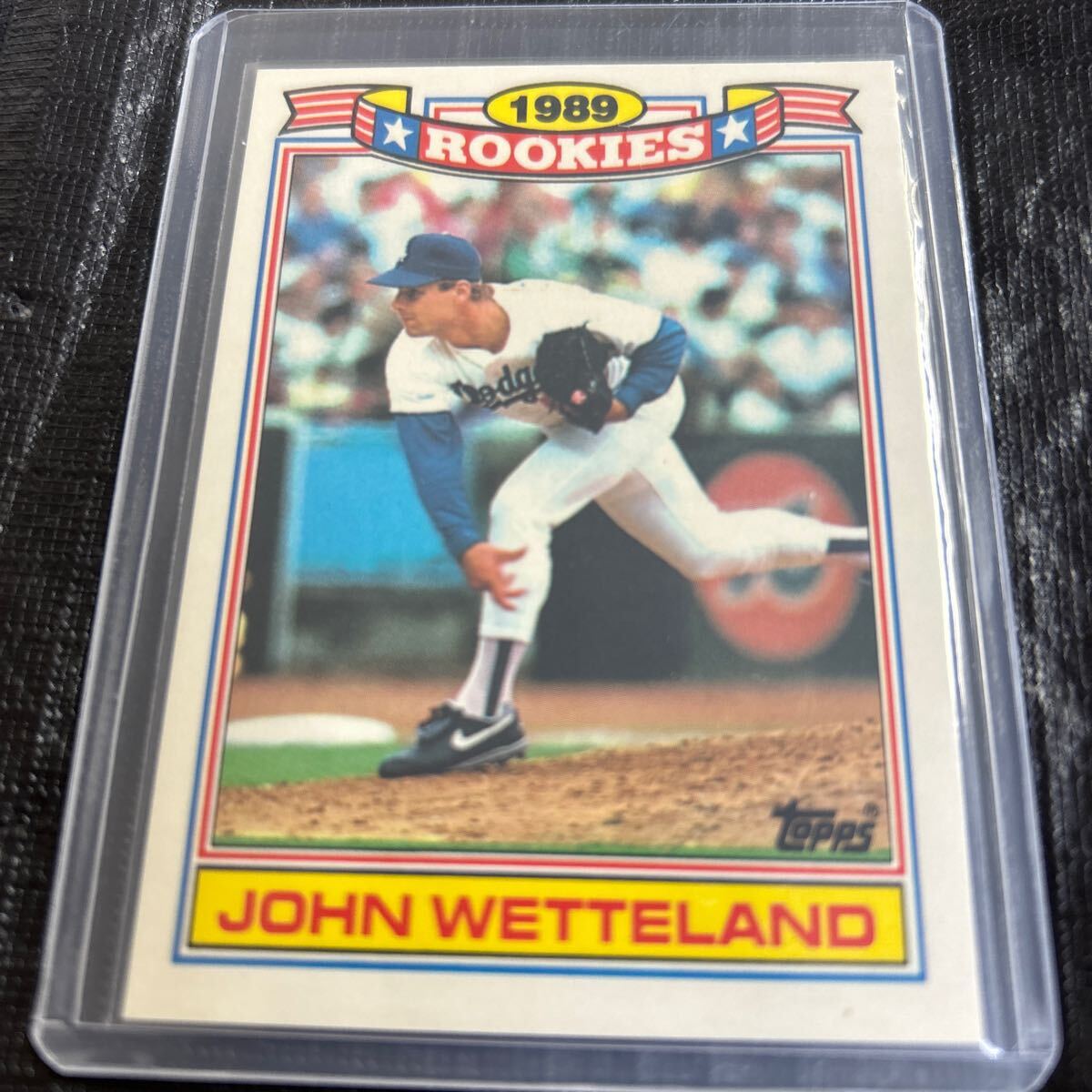 1988 Topps Commemorative Set 1989 Rookies John Wetteland LA Dodgers _画像1