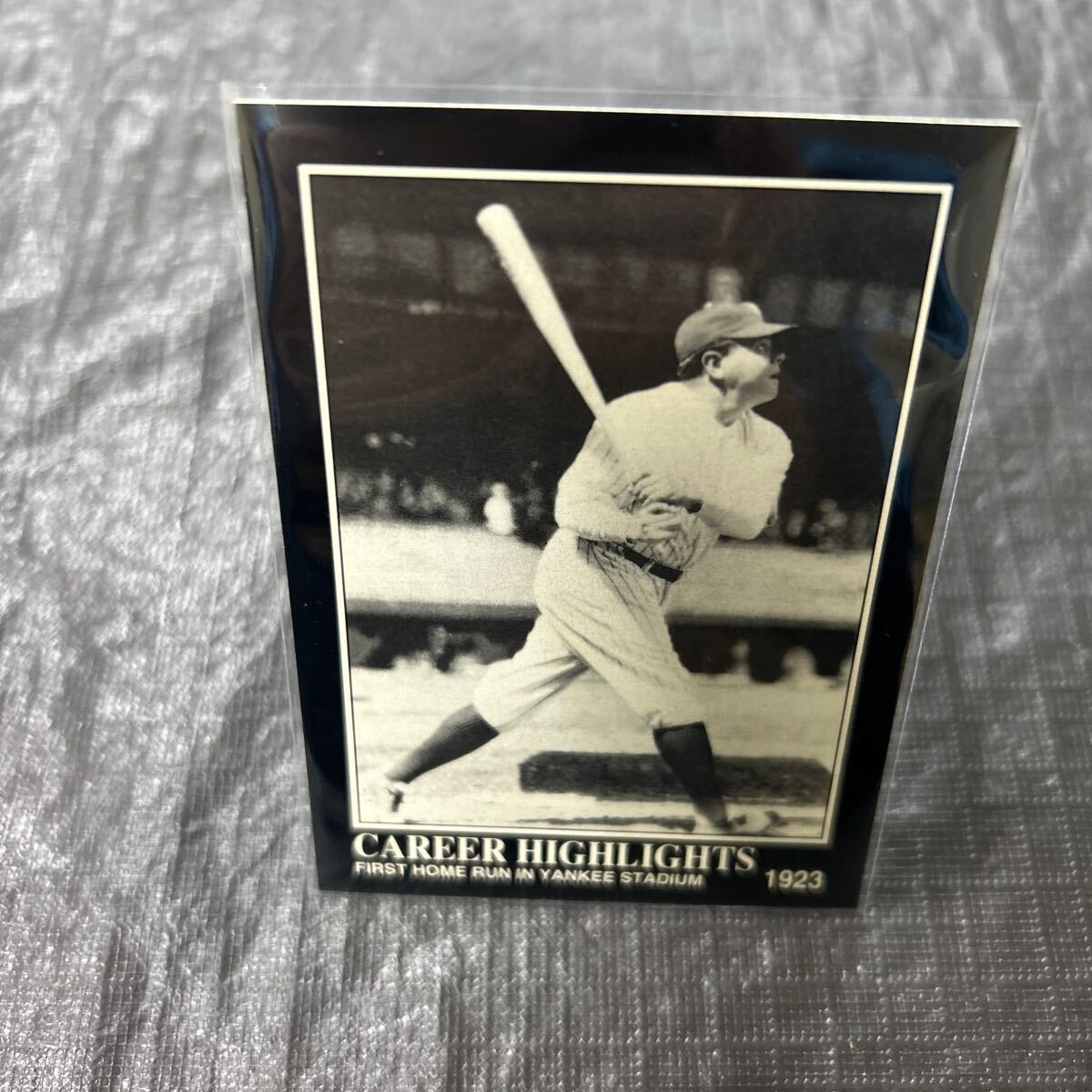 1992 The Babe Ruth Collection MegaCards No.77 Career Highlights 1923_画像1