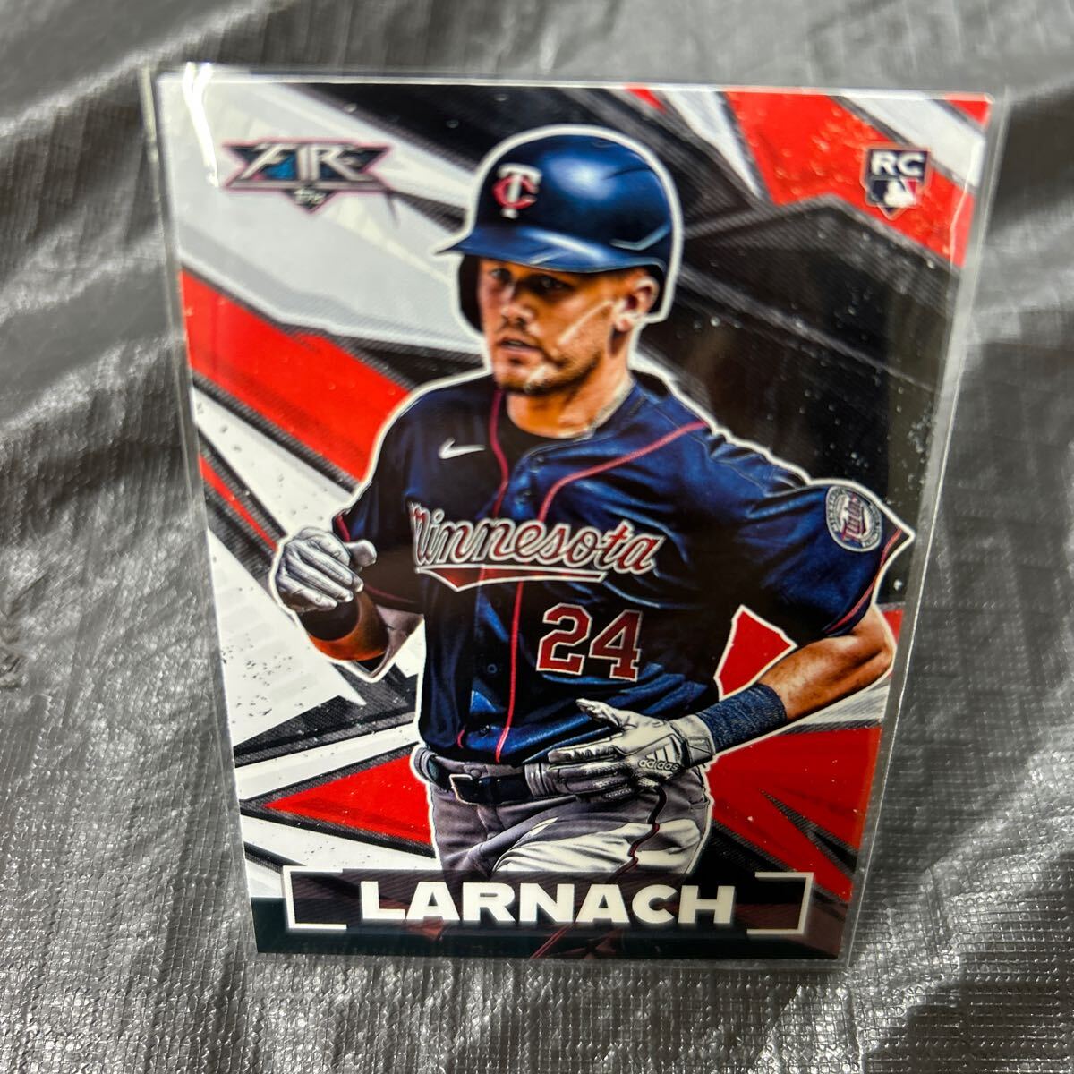 Topps Fire 2021 Trevor Larnach Rookie Minnesota Twins No.137_画像1