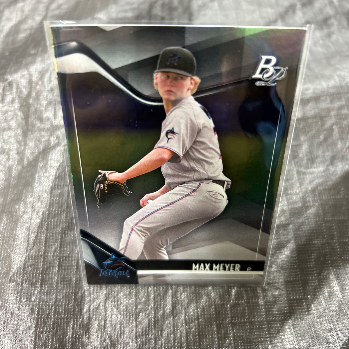 Bowman Platinum 2021 Max Meyer Miami Marlins Top-79_画像1