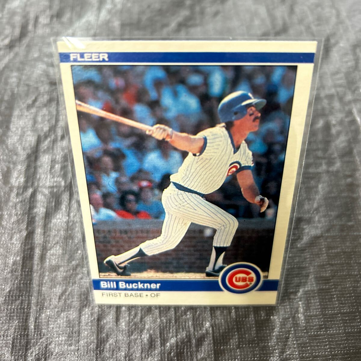 Fleer 1984 Bill Buckner Chicago Cubs No.488 ビルバックナー　シカゴカブス_画像1