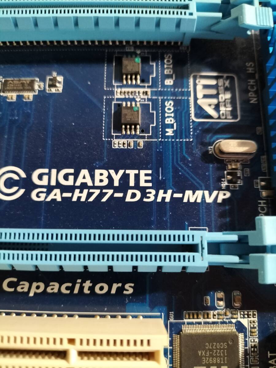 ★ GIGABYTE GA-H77-D3H-MVP REV1.1 LGA1155 H77 ATX●マザーボード