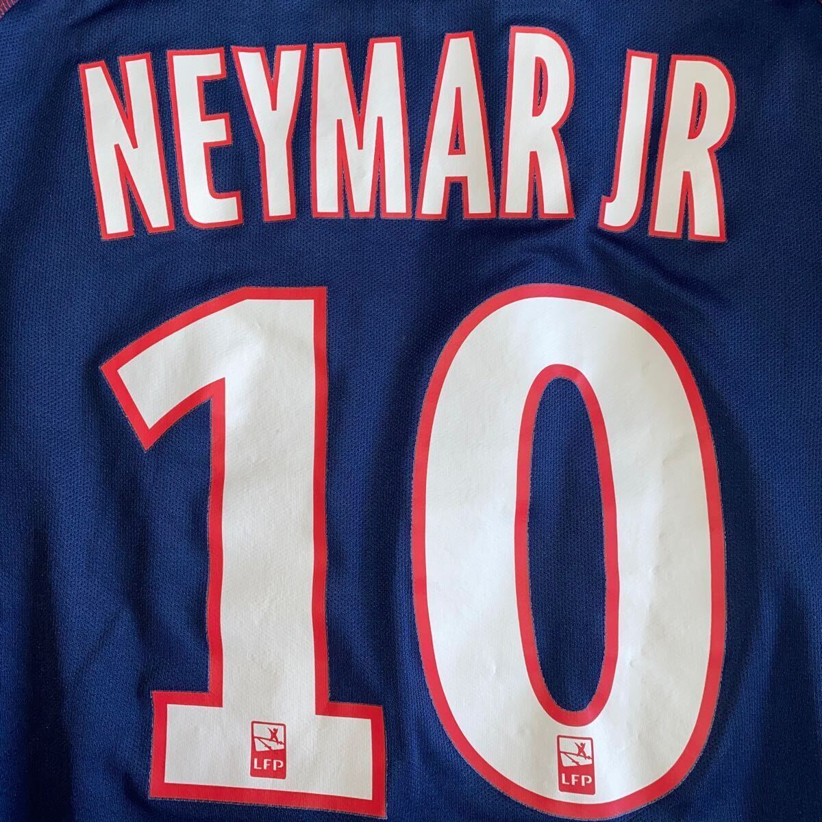 NEYMAR JR LIGUE 1 Conforama PARIS NIKE ナイキ QNB サッカー 2017 ネイマール選手　レプリカユニフォーム_画像8