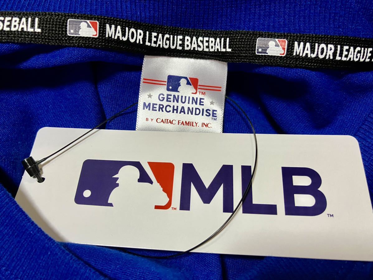 MLB ロサンゼルス ドジャース ブルー 半袖Tシャツ メンズ LLの画像6