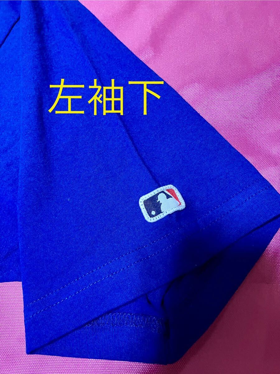 MLB ロサンゼルス ドジャース ブルー色 半袖Tシャツ メンズ LL_画像5