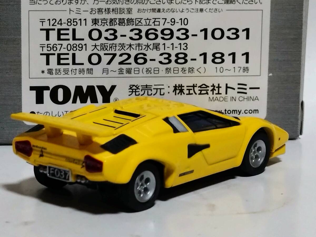 【即決】トミカリミテッド　ランボルギーニ・カウンタックＬＰ５００Ｓ　イエロー_画像2