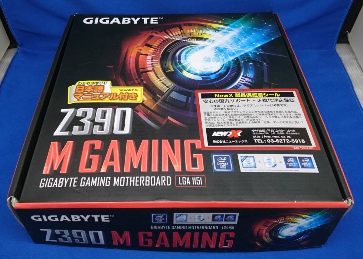 GIGABYTE Z390 M GAMING MicroATX/LGA151/第8～9世代 ジャンク_画像1