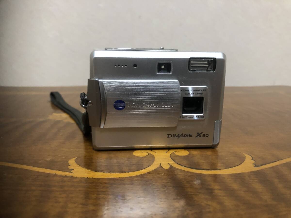 中古 コンパクトデジタルカメラ KONICA MINOLTA ディマージュ X50 コニカミノルタ DIMAGEの画像2