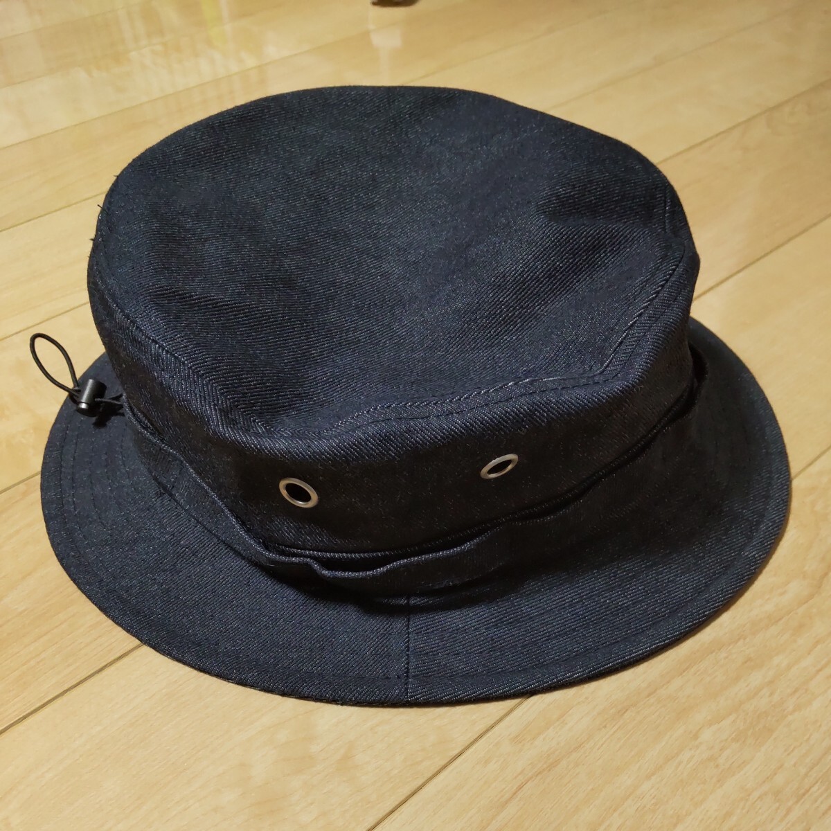 限定 完売品 G-SHOCK × BEAMS コラボ デニムハット 日本製 CASIO CORDURA DENIM JUNGLE HAT 帽子 キャップ_画像2