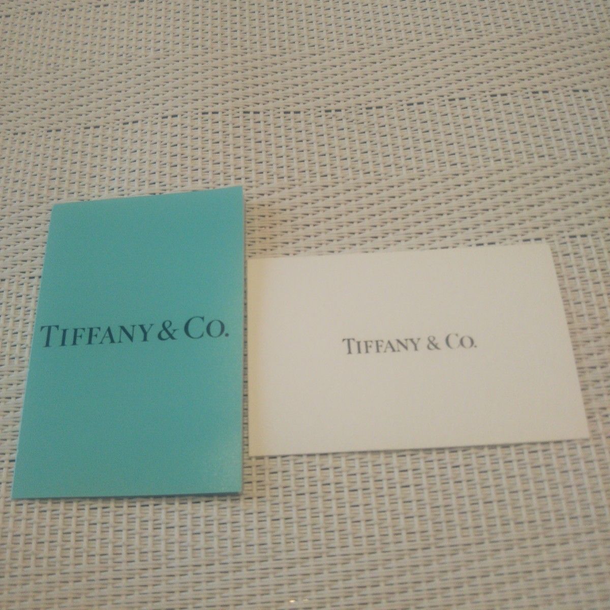 ティファニー TIFFANY お手入れ方法 ケアカード お買い上げ ティファニー TIFFANY お手入れ方法 ケアカード お買い上げ