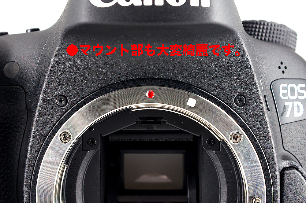 ■ Canon ■ EOS 7D Mark II MK2 マーク2 ボディ●元箱付属品完備 ●S数 約 1.070 極小【ほぼ新品 送料込】の画像3
