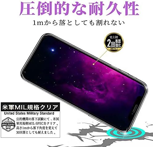 xr ブルーライトカット-黒枠_サイズ:iphone 11 ブルーライトカット iPhone11iPhoneXR ガラスフィルム _画像4