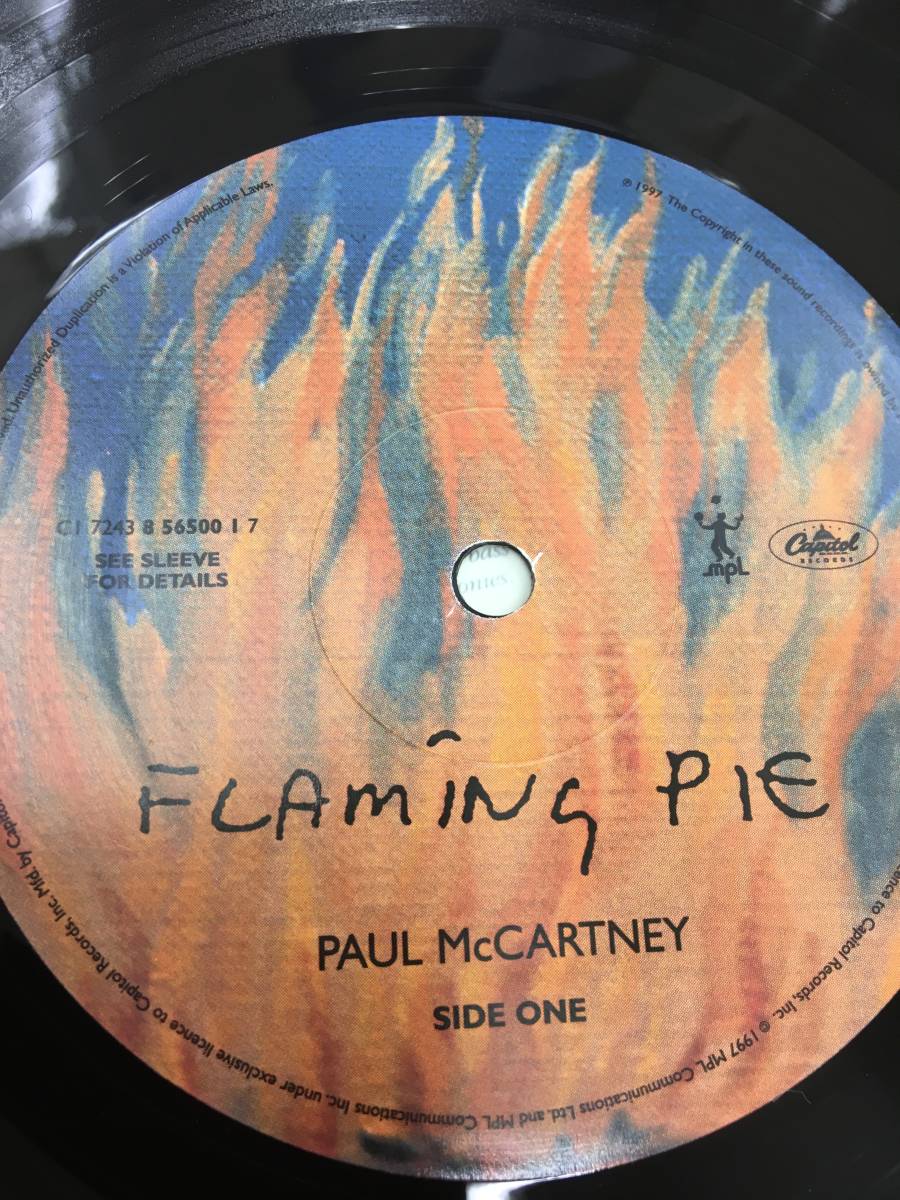 in Shrink！美盤USオリジナルLP！ ポール・マッカートニー Paul McCartney / Flaming Pie フレイミング・パイ 1997 限定アナログ盤レコード_画像2