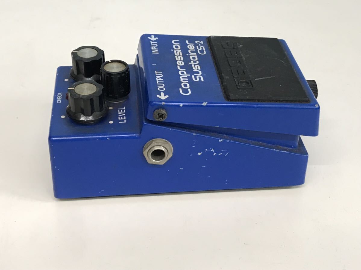 BOSS ボス Compression Sustainer CS-2 エフェクター 動作未確認 ジャンク 品(60s)の画像4