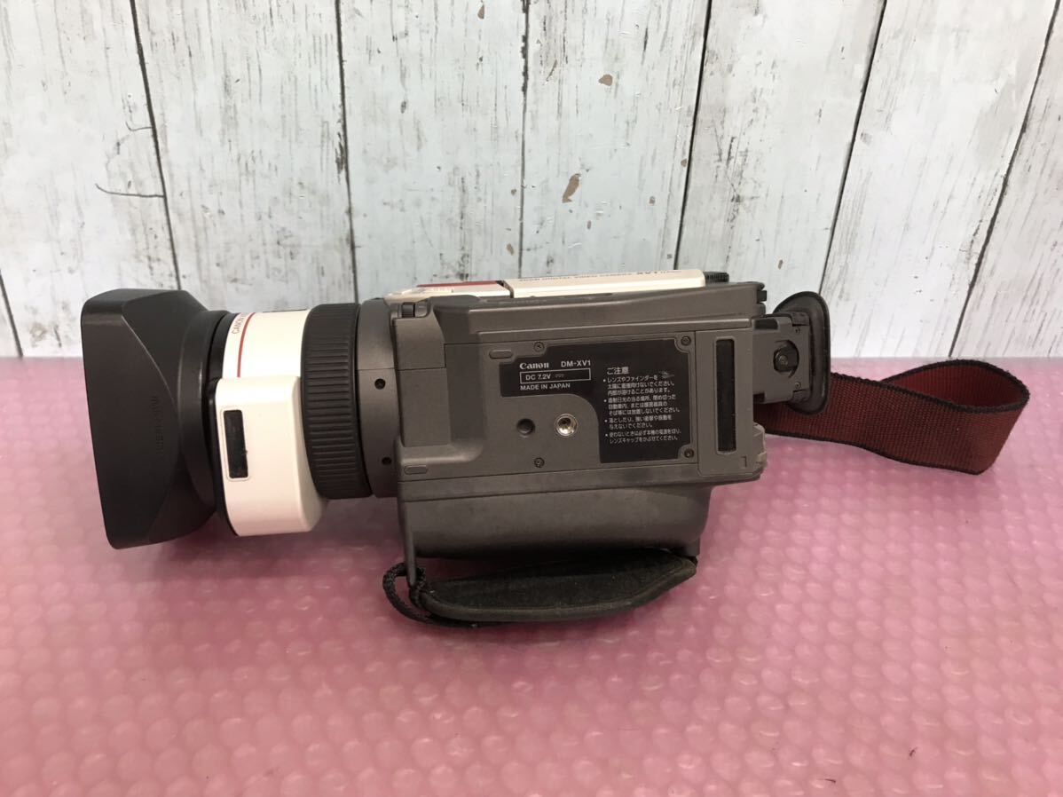 Canon キャノン DM -XV1 ビデオカメラ 動作未確認　中古現状品　(80s)_画像4