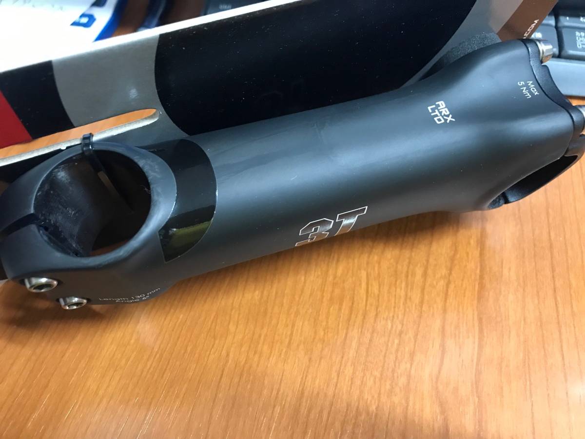 □3T ARX LTD STEALTH 130mm 6度 カーボンステム□ ステム □3T ARX LTD STEALTH 130mm 6度 カーボンステム□ ステム