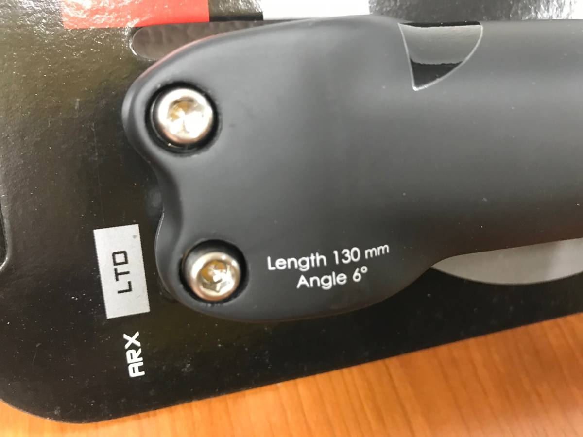 □3T ARX LTD STEALTH 130mm 6度 カーボンステム□ ステム □3T ARX LTD STEALTH 130mm 6度 カーボンステム□ ステム