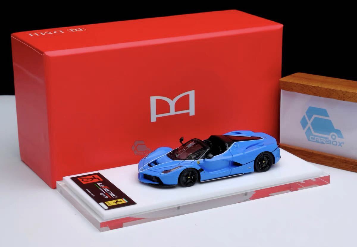 1/64 DMH ラフェラーリ Laferrari aperta 青_画像6