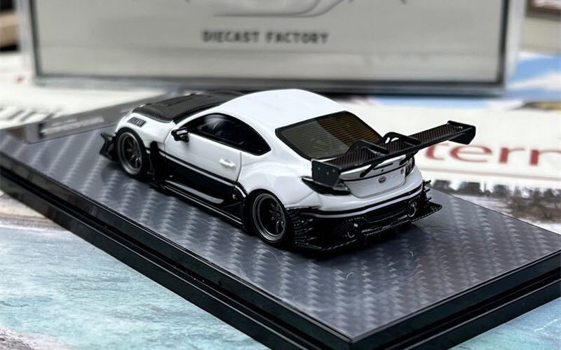 1/64 YM Model X DIECAST FACTORY TOYOTA トヨタ　GR86 デカール付き_画像6