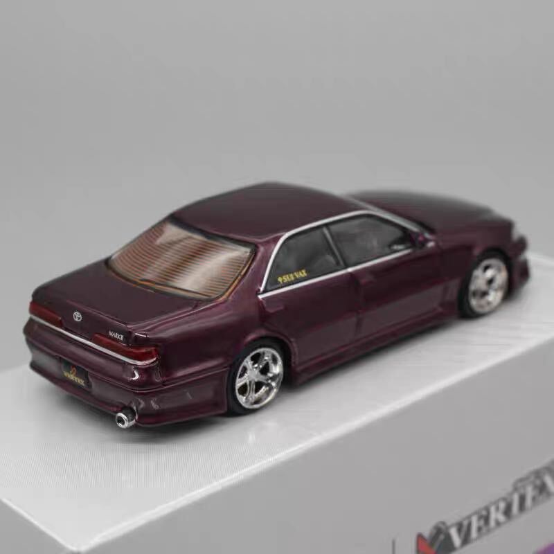 1/64 Tarmac Works ターマックワークス TOYOTA トヨタ VERTEX mark II JZX100 紫_画像5