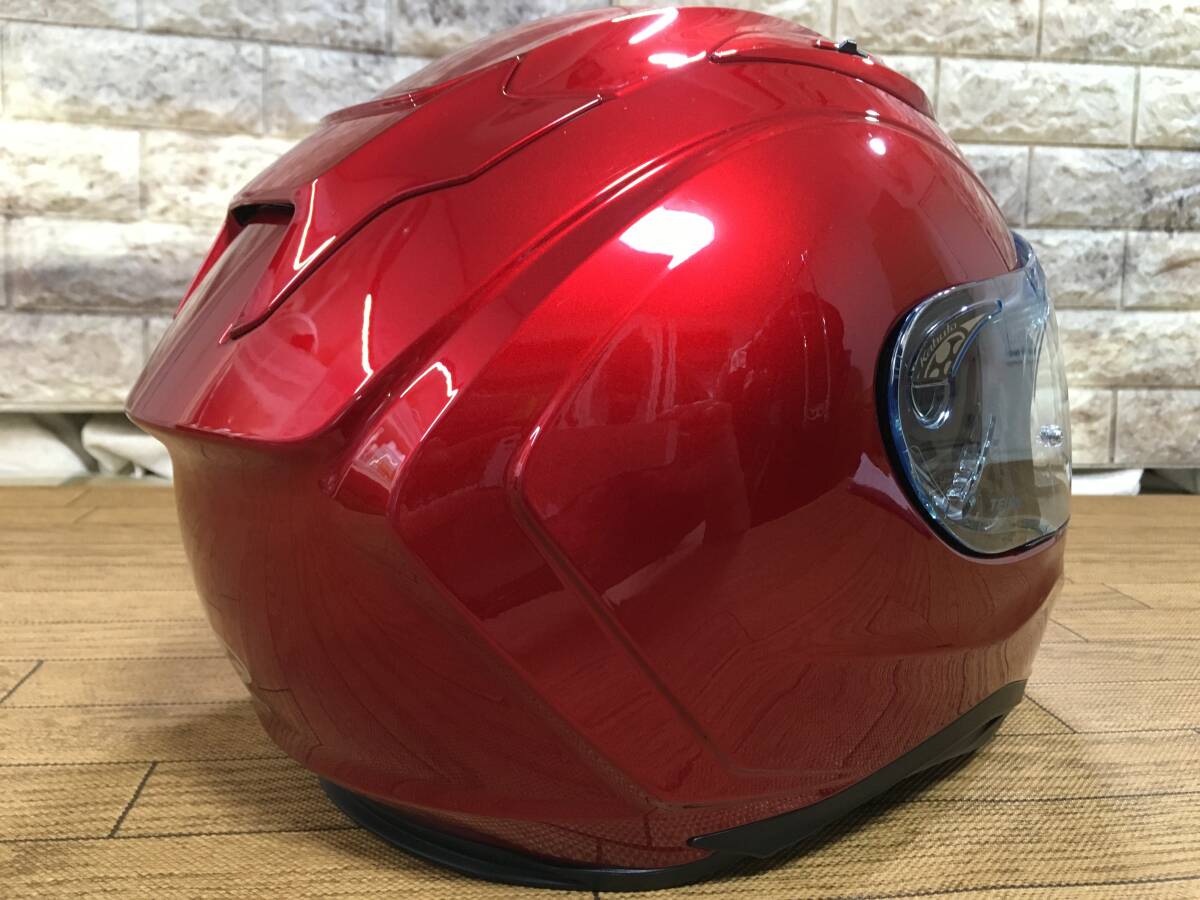 OGK Kabuto KAMUI3 металлик красный цвет внутренний козырек оборудование 2020/01 производство товар 59-60cm L размер хорошая вещь 