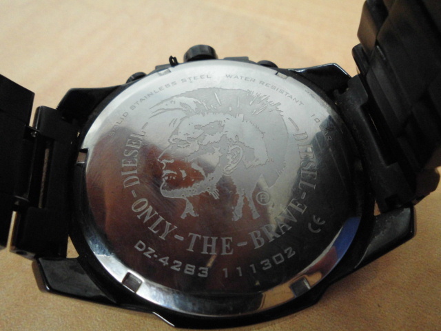 DIESEL ディーゼル DZ-4283 QUARTZ クォーツ メンズ 腕 時計 不動品_画像7