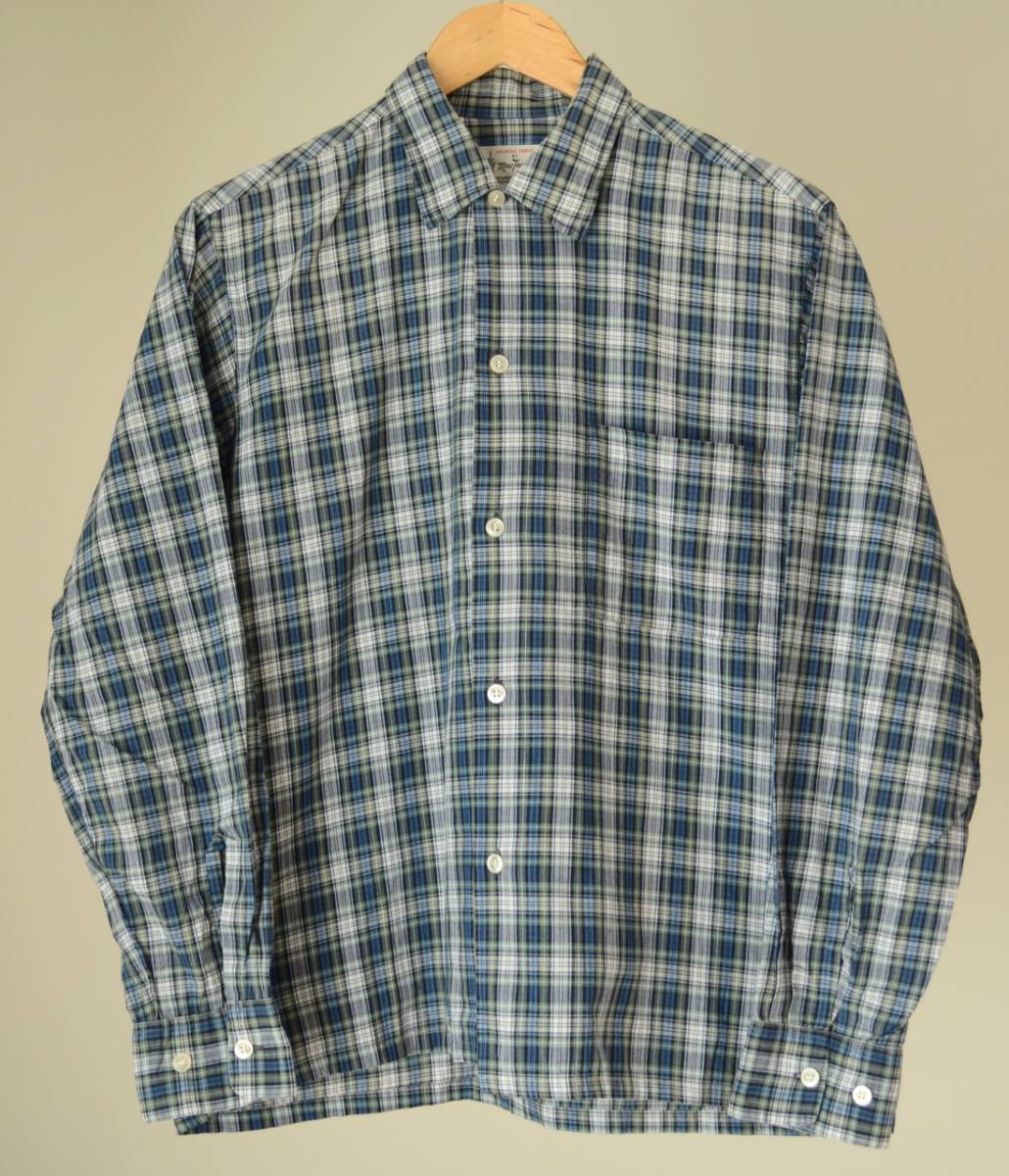 60s Mac Taggart コットン ボックス シャツ ヴィンテージ 50s 60s Mac Taggart コットン ボックス シャツ ヴィンテージ 50s