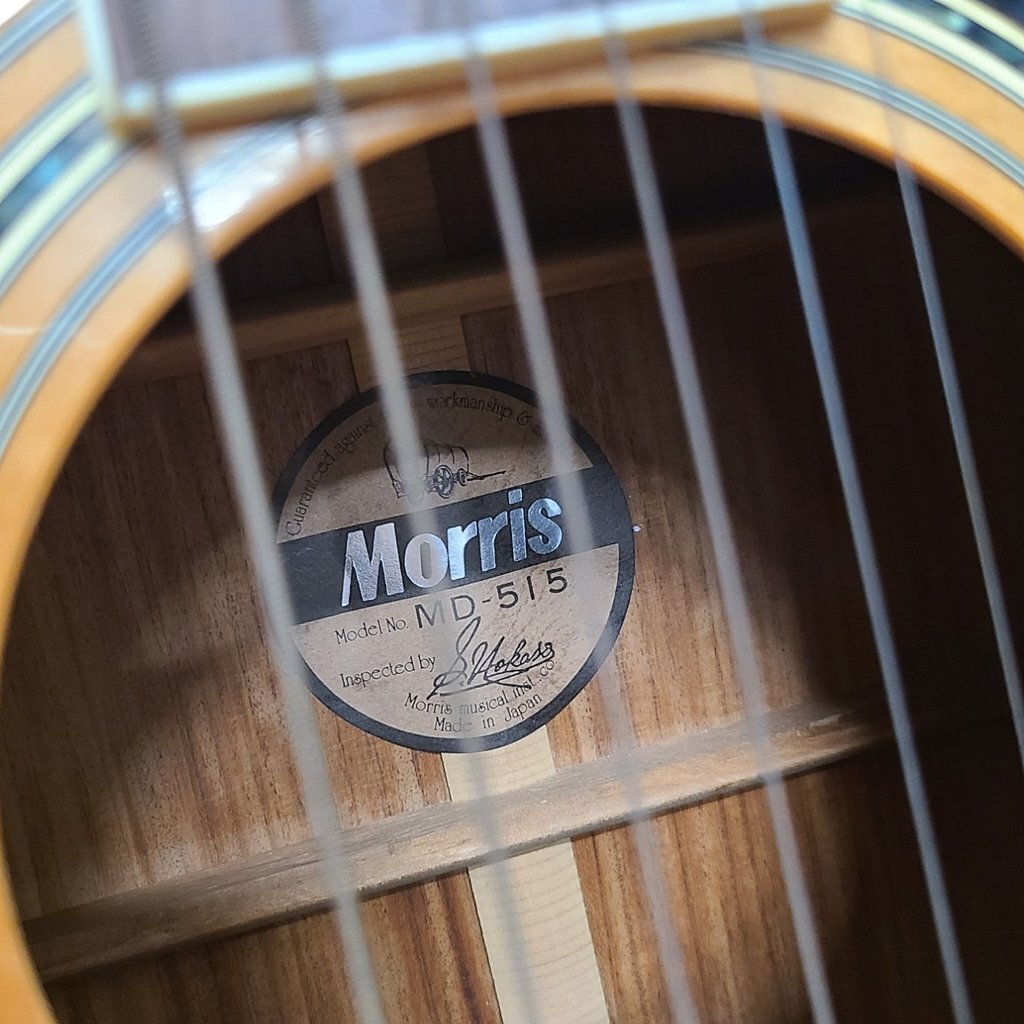 Morris モーリス クラシックギター アコースティックギター 297022 本体のみ 弦楽器 現状販売品の画像8