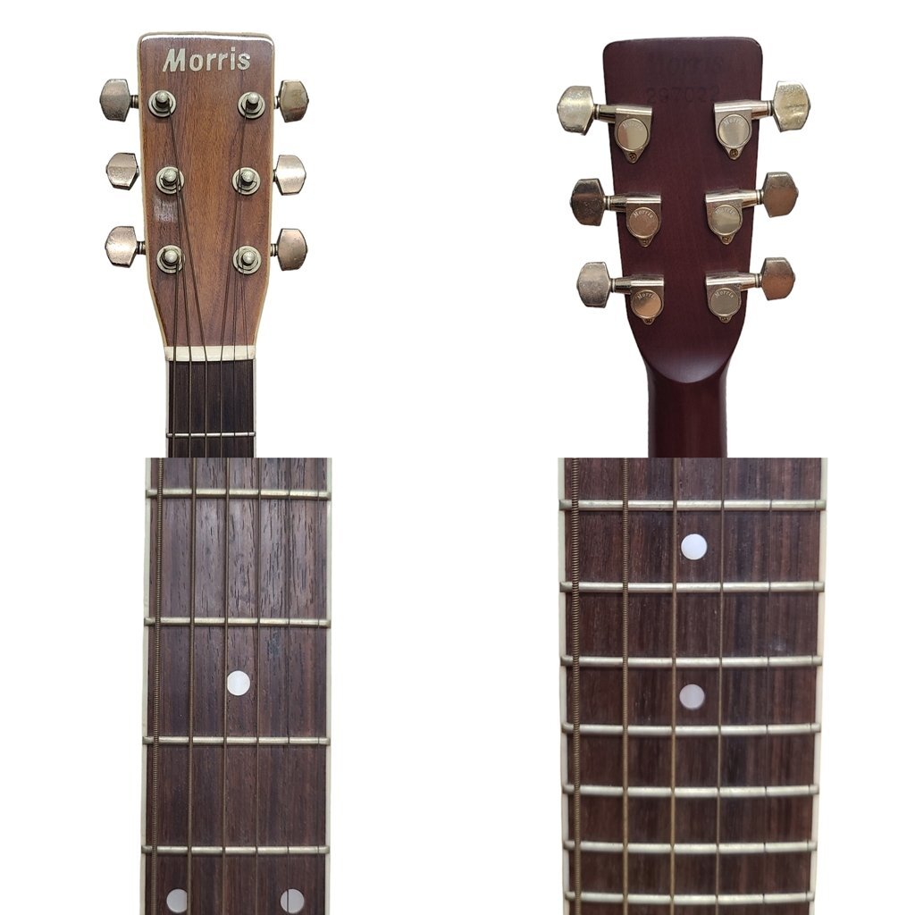 Morris モーリス クラシックギター アコースティックギター 297022 本体のみ 弦楽器 現状販売品の画像6