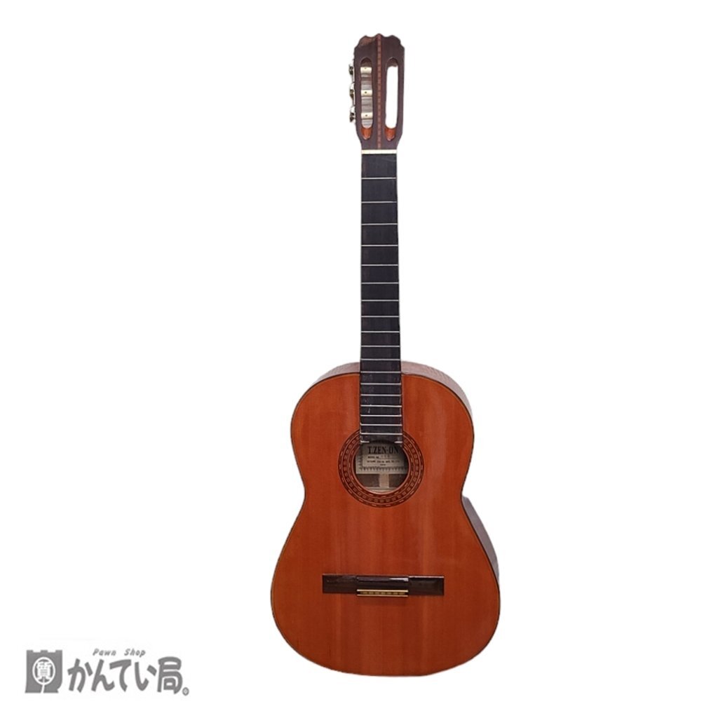 1円～ TATSUNO T.ZEN-ON MODEL NO.130 クラシックギター 弦無し ペグ無し 本体のみ 現状販売品 の画像1