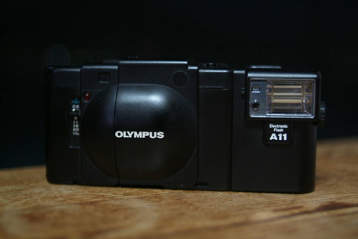 【505-5】OLYMPUS オリンパス XA A11 Electric Flash F-ZUIKO 35mm F2.8 の画像1