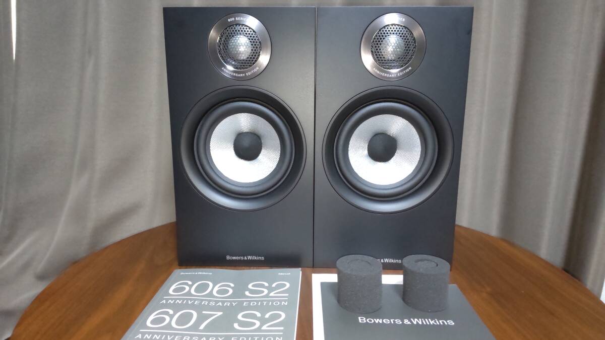 607S2AE / ブラック / Bowers & Wilkins 607 S2 Anniversary Edition【美品】_サランネットもあります