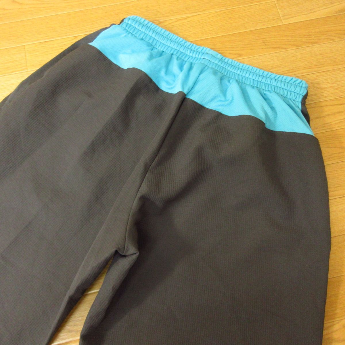 ◎ATHLETA&UMBRO サッカー L 上下セット◆パーカー&ジャージパンツ フットサル◆メンズ グレー◆B4172の画像8