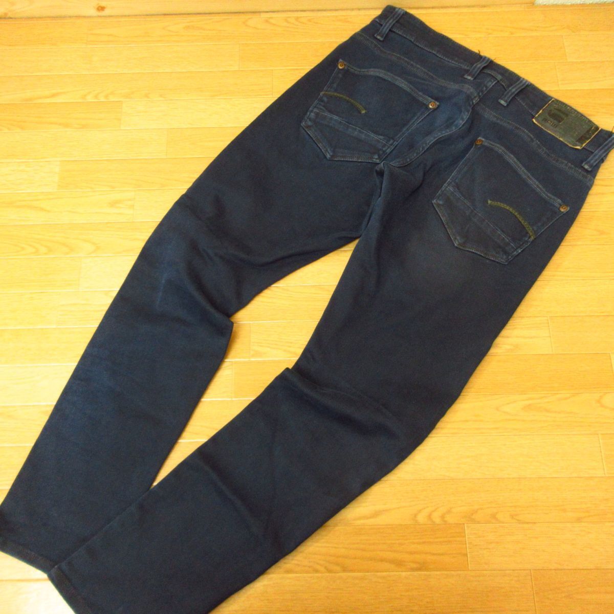 ◎G-Star RAW ジースターロウ◆デニム パンツ カラーパンツ スキニー ストレッチ 5ポケット アメカジ◆メンズ BLU W31×L32◆P5215_画像1