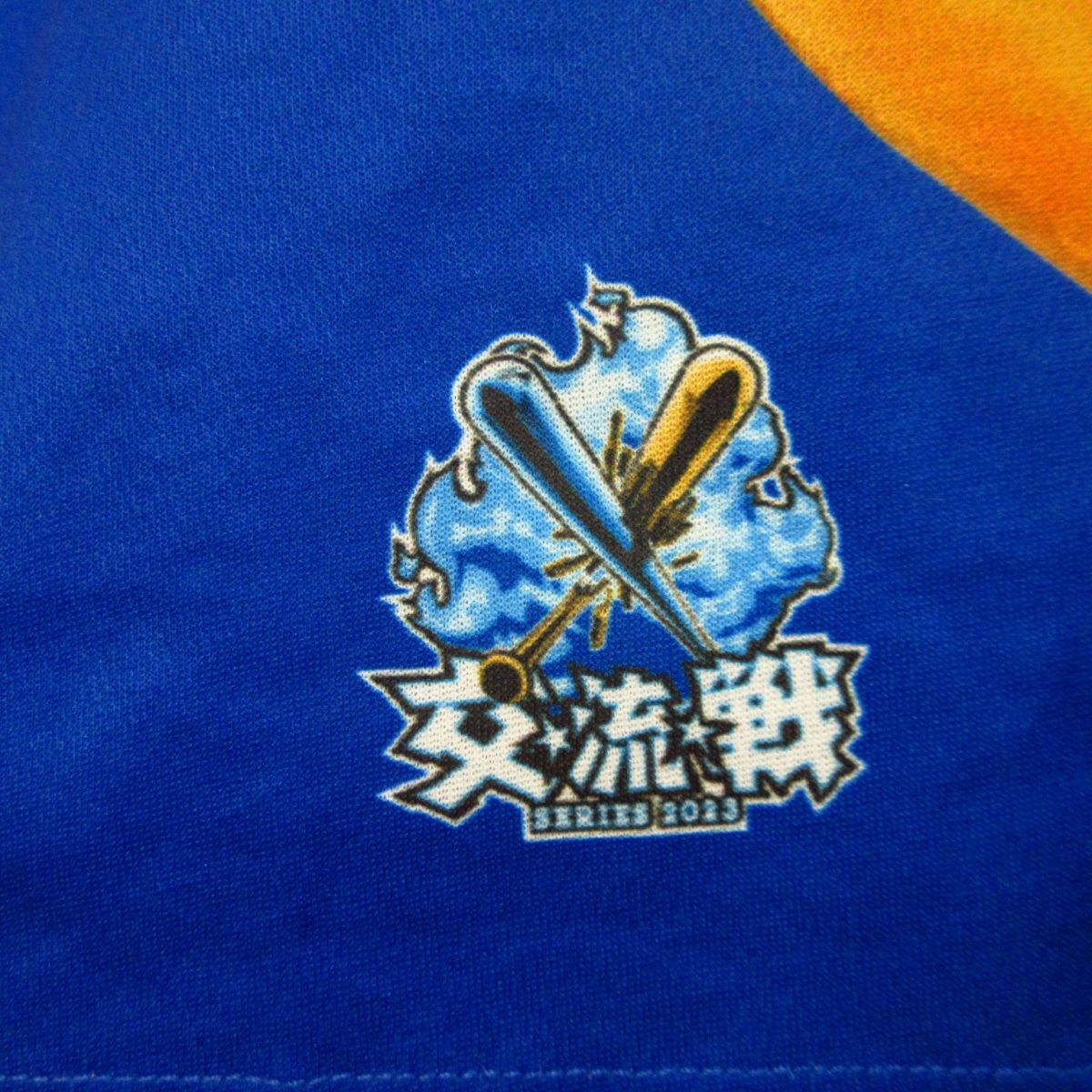 ◎美品！横浜DeNAベイスターズ 交流戦 横浜頂戦 #21 今永昇太 投手◆半袖 Tシャツ グッズ ユニフォーム 野球◆メンズ 青 L相当◆A5204_画像5