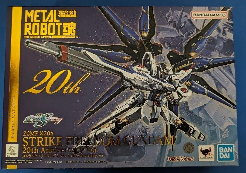 METAL ROBOT魂 ストライクフリーダムガンダム ZGMF-X20A 20th Anniversary Ver. ガンダムSEED Destiny メタルロボット魂_画像3