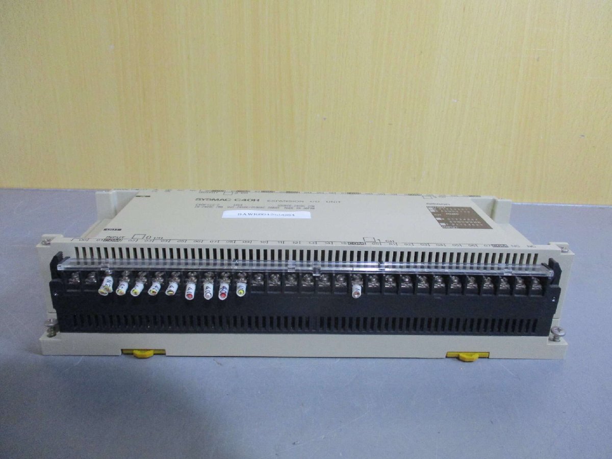 中古 OMRON SYSMAC C40H EXPANSION I/O UNIT C40H-EDR-D PROGMMABLE COTROLLER (BAWR60425D064)_画像2