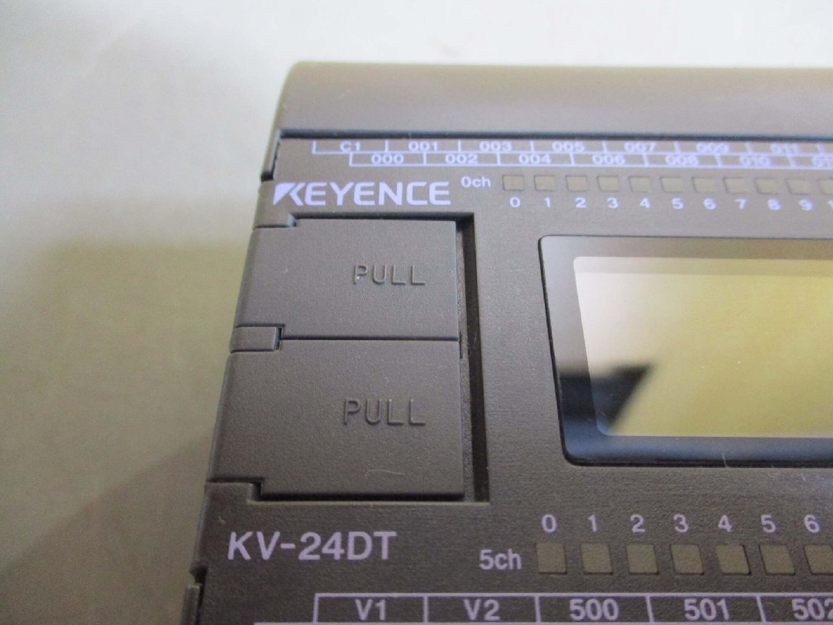 中古 KEYENCE KV-24DT/KV-E4XT (BAWR60430D075)_画像6