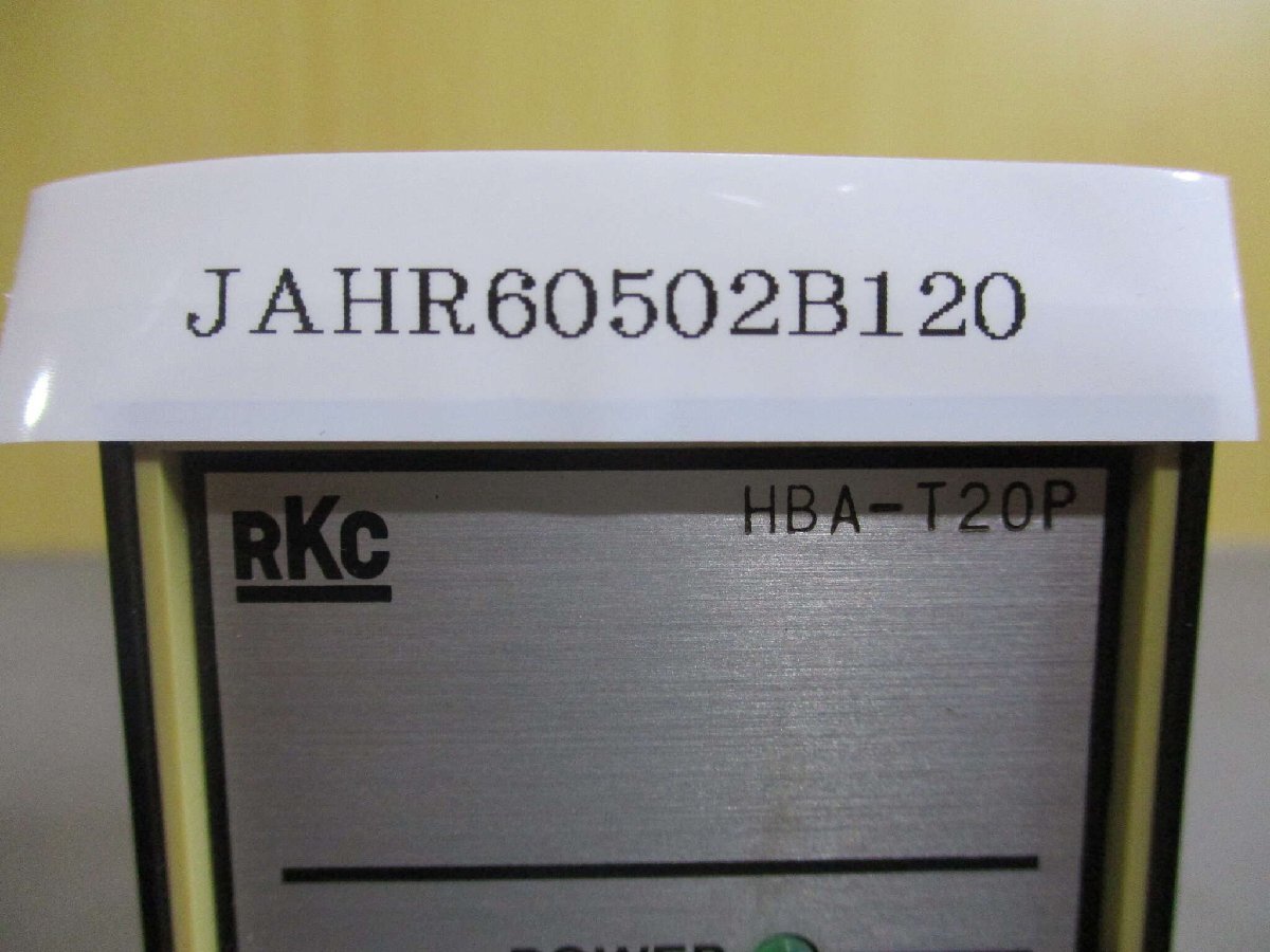 中古RKC HBA-T20P Heater Break Alarm Module(JAHR60502B120)_画像2