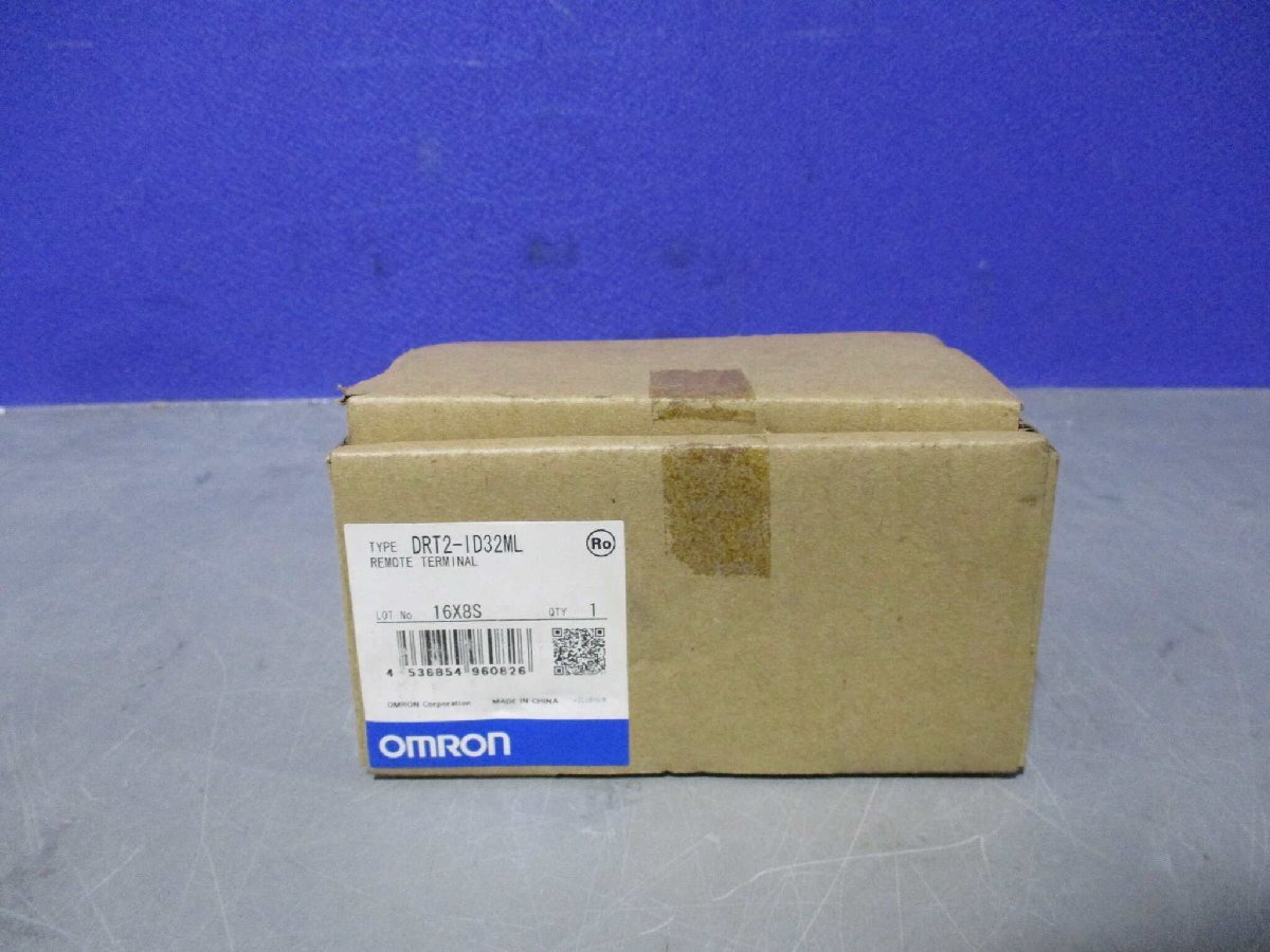 新古 OMRON REMOTE TERMINAL DRT2-ID32ML リモートターミナル (EBJR60508D036)_画像1