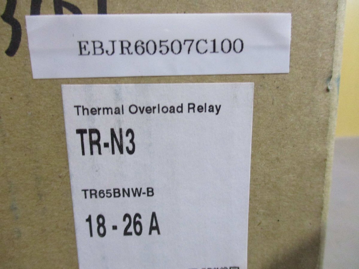 新古 THERMAL OVERLOAD RELAY TR-N3 標準形サーマルリレー 18-26A (EBJR60507C100)_画像2