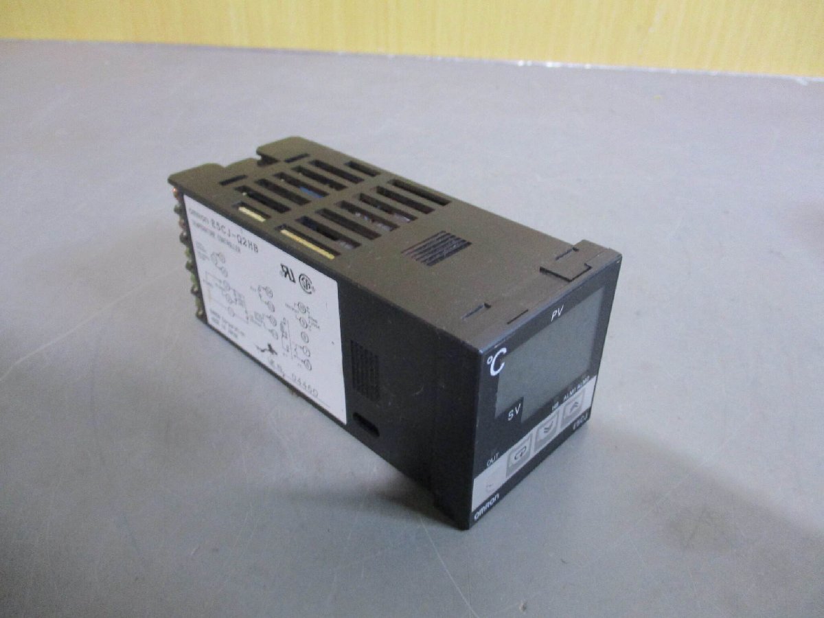 中古 OMRON TEMPERATURE CONTROLLER E5CJ-Q2HB 2個 (JAHR60507C001)_画像7