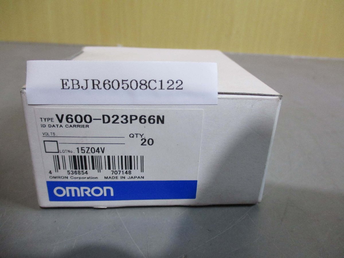 新古 Omron V600-D23P66N 小型データキャリア 電池レス 　 20個(EBJR60508C122)_画像1
